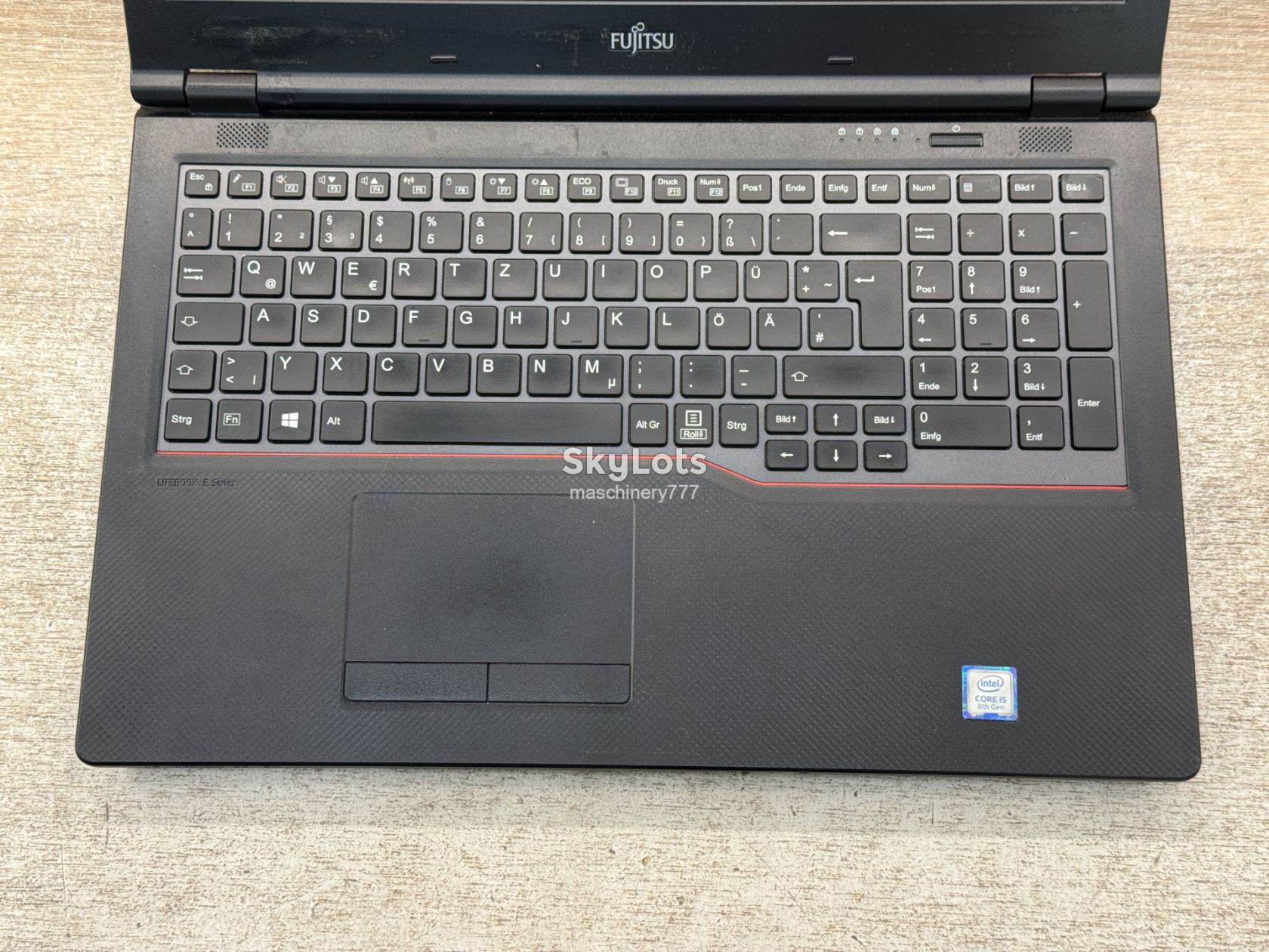 ноутбук fujitsu e559-intel core i5-8265u-8gb ram ddr4-№ss208 - фото фото фото 3