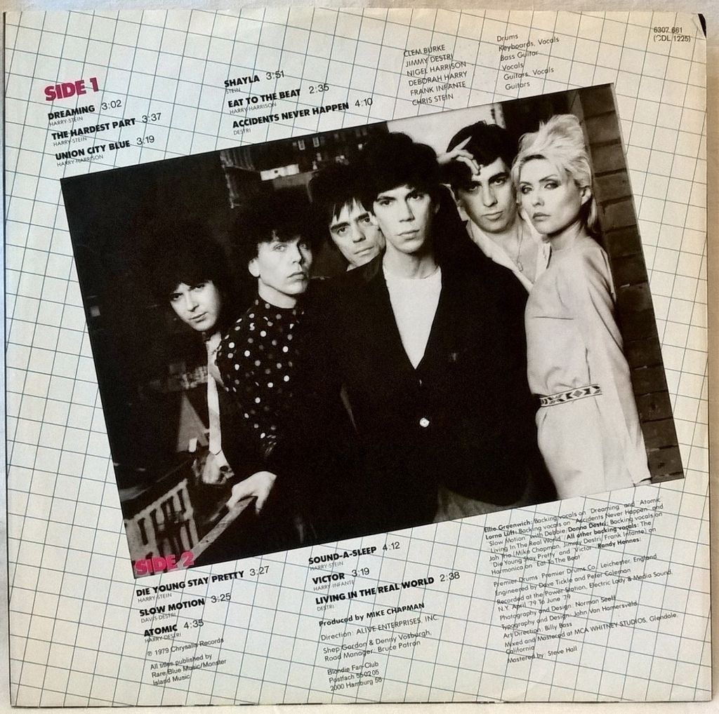 Blondie - Eat To The Beat - 1979.   (LP). 12. Vinyl. Пластинка. Germany - фото фото фото 3