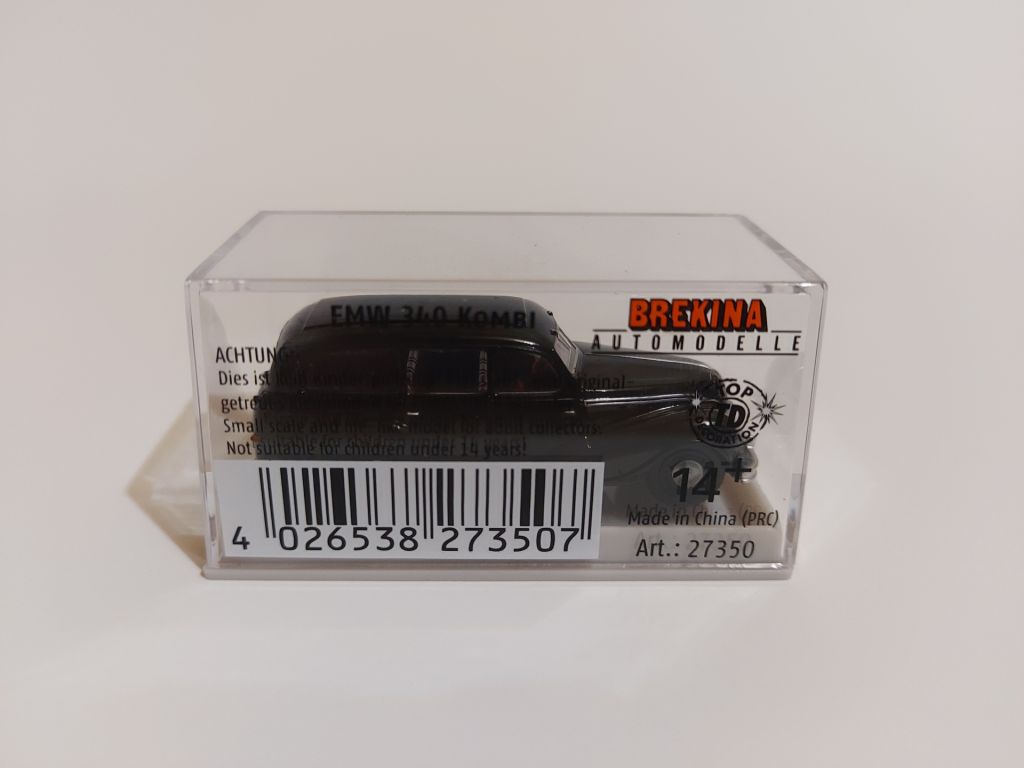 Brekina 1:87 EMW 340 Kombi, black - фото фото фото 6