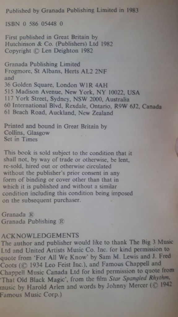 Goodbye Mickey Mouse Len Deighton English на Английском книга - фото фото фото 3