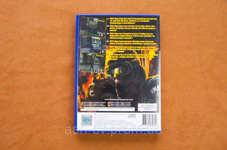 Диск для Playstation 2, гра SWAT Siege - фото фото фото 5