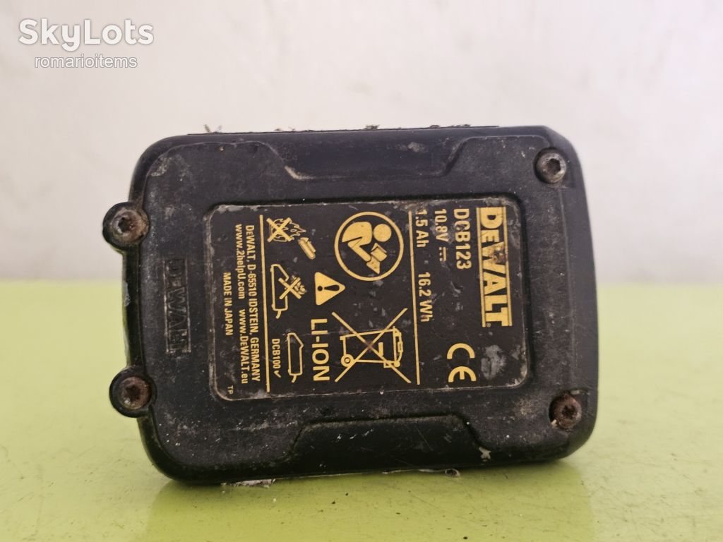 Акумулятор для Електроінструмента DeWalt DCB123 10.8V 1.5Ah - фото фото фото 5