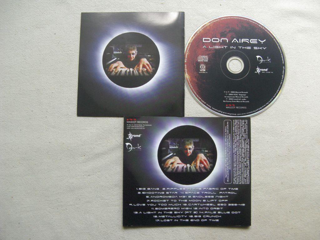 CD Deep Purple Family. Don Airey. A Light In The Sky. 2008. - фото фото фото 2
