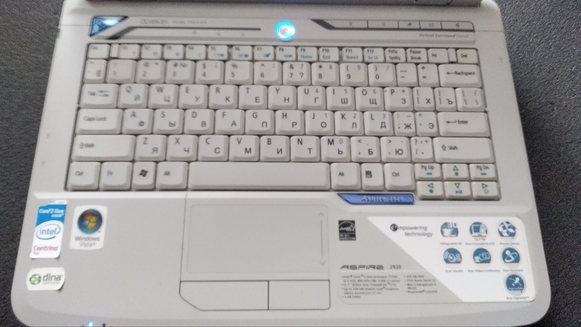 Ноутбук  Acer Aspire 2920 - фото фото фото 1
