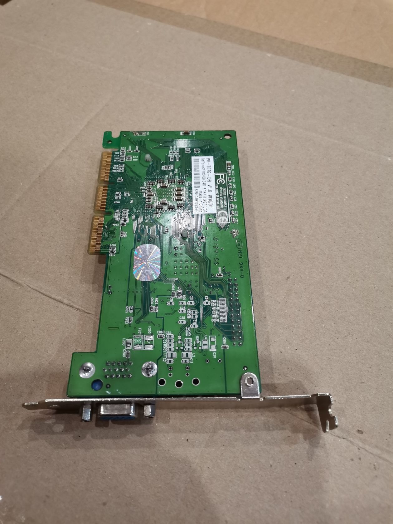Видеокарта NVIDIA Geforce 2 MX400 64M SDRAM AGP 4x - фото фото фото 3