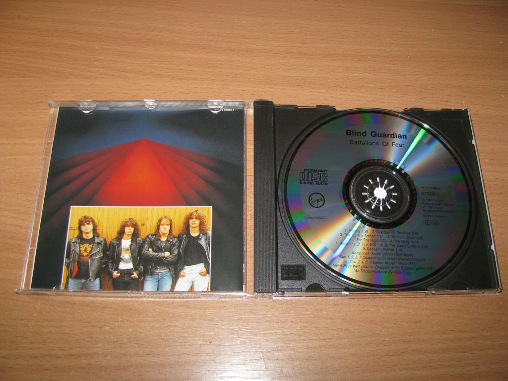 BLIND GUARDIAN - Battalions Of Fear  (1988 Virgin Holland) - фото фото фото 1