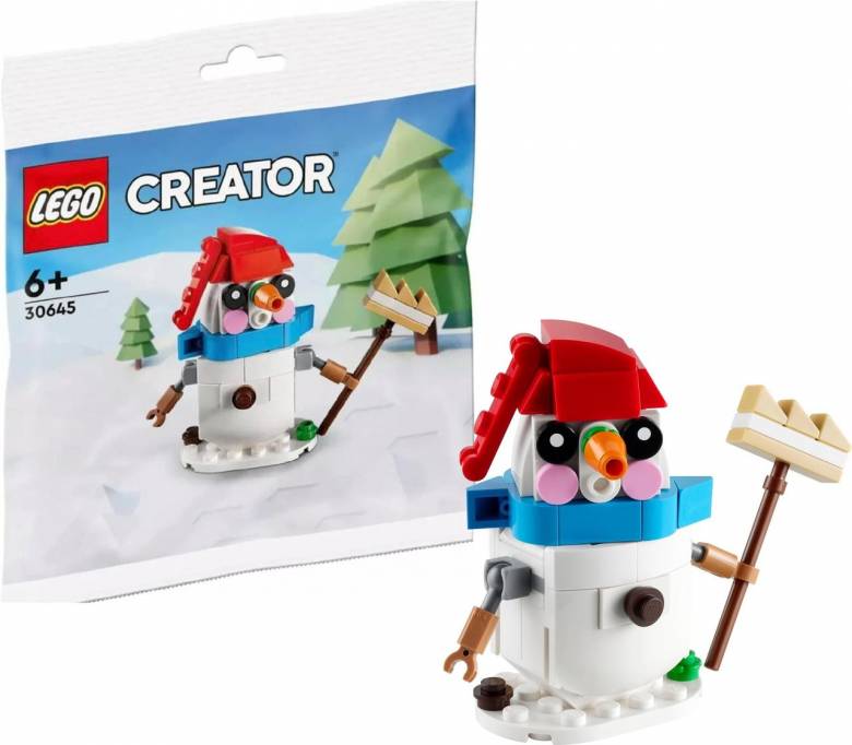 Lego Снеговик (Snowman) (30645) Конструктор НОВЫЙ!!! - фото фото фото 0