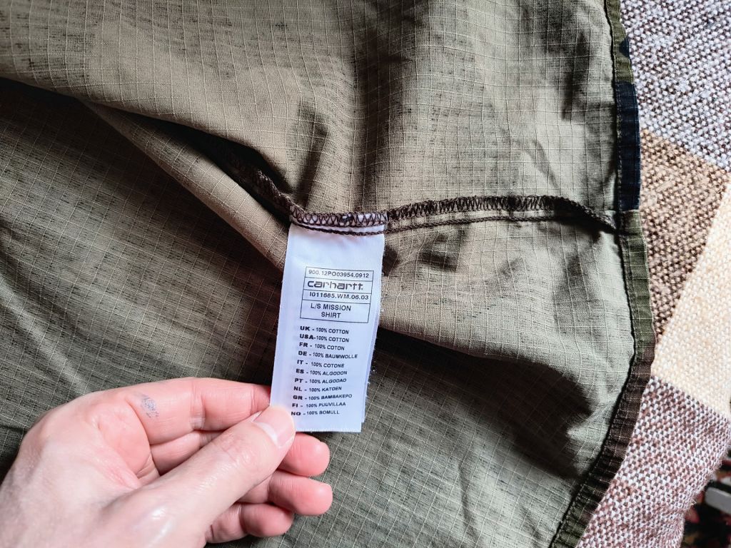 Carhartt L/S Mission Shirt - фото фото фото 6