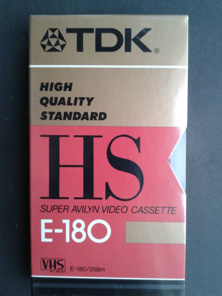 VHS TDK HS E-180 - фото фото фото 0