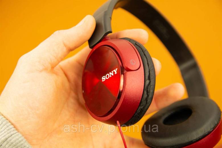 Навушники, Sony, MDR-ZX310, Headphones Wired, Red, 108-0075 - фото фото фото 6