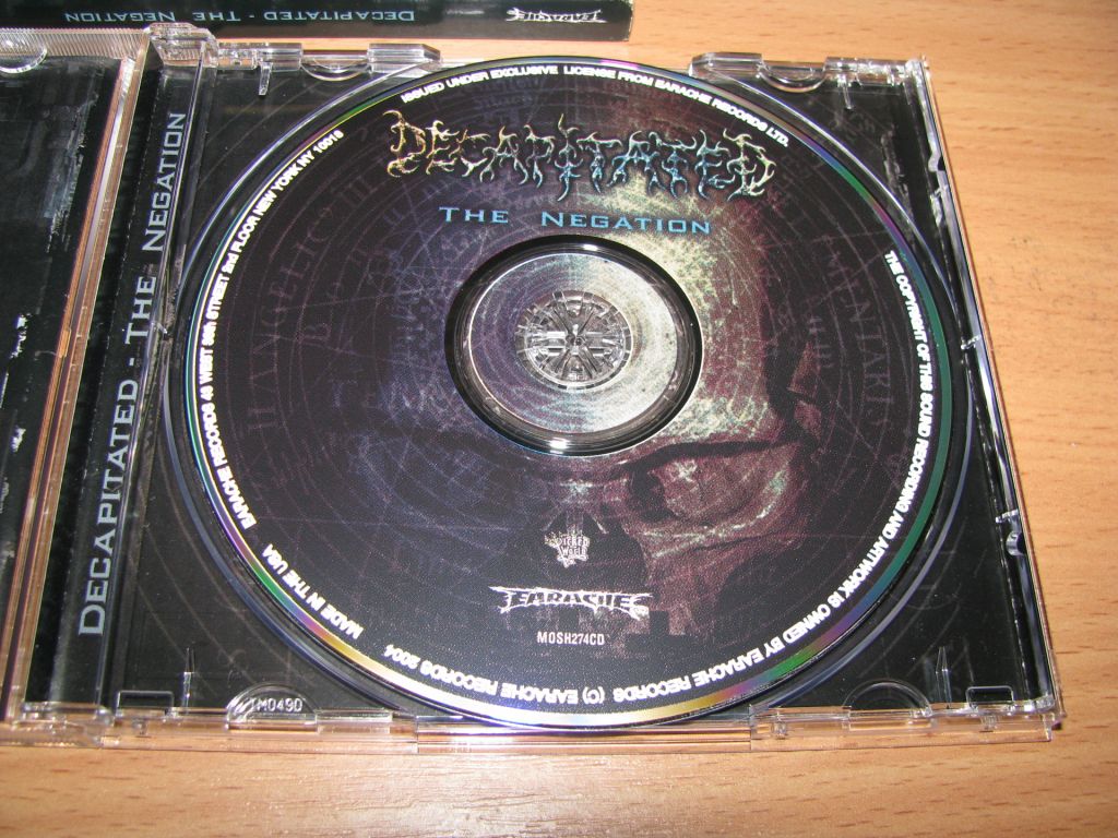 DECAPITATED - The Negation   (2004 Earache 1st press,SLIPCASE,USA) - фото фото фото 2