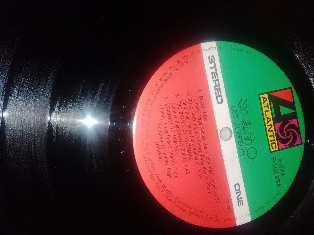 Led Zeppelin IV     (1976, Atlantic P-10125A, GF, OIS, Insert, 8166A1/A2, Japan) - фото фото фото 3