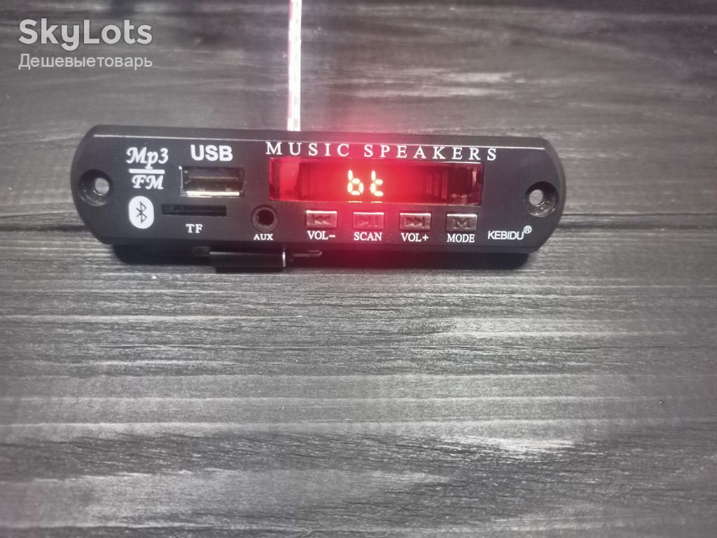 Мр3 модуль, МР3 декодер з, Bluetooth, Fm радіо USB, micro SD, AUX - фото фото фото 4