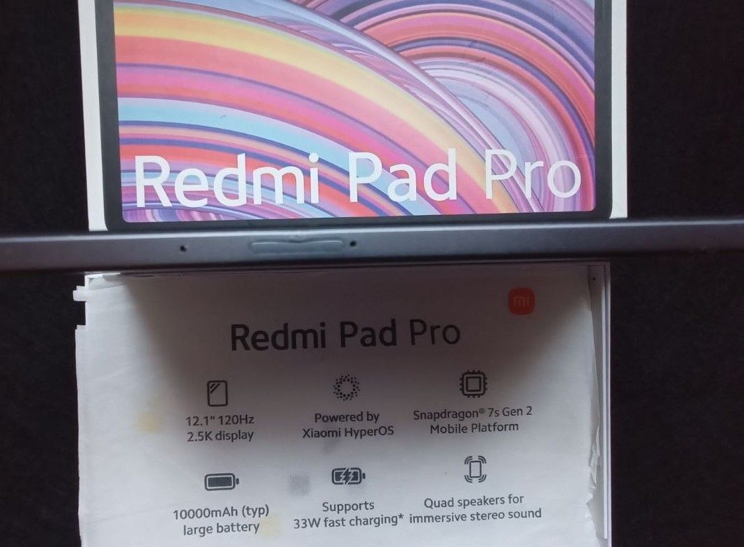 Планшет Redmi Pad Pro на запчасти или восстановление. - фото фото фото 4
