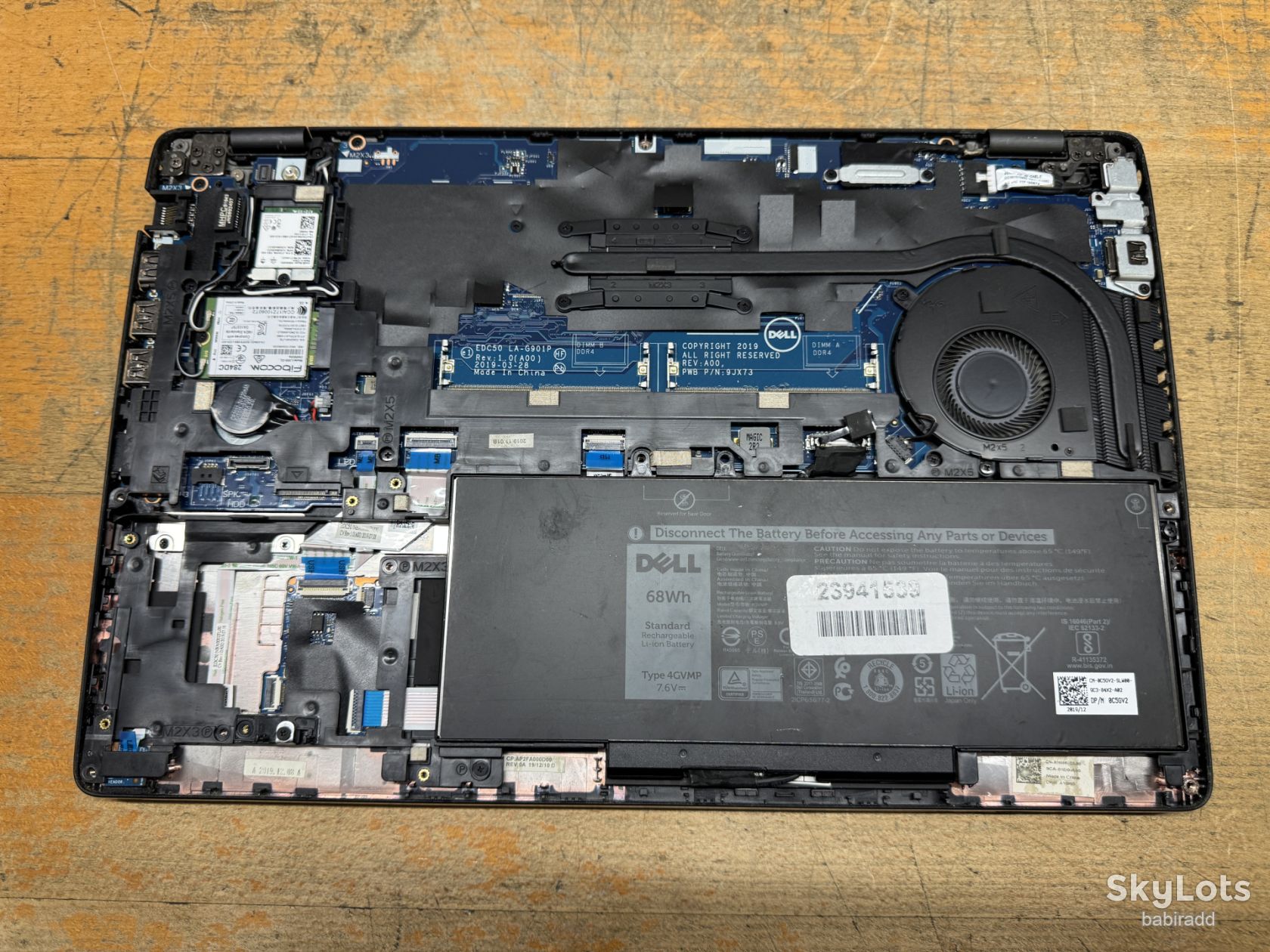 Ноутбук DELL 5500 I5-8365U/БЕЗ DDR4/БЕЗ SSD   (68) - фото фото фото 5