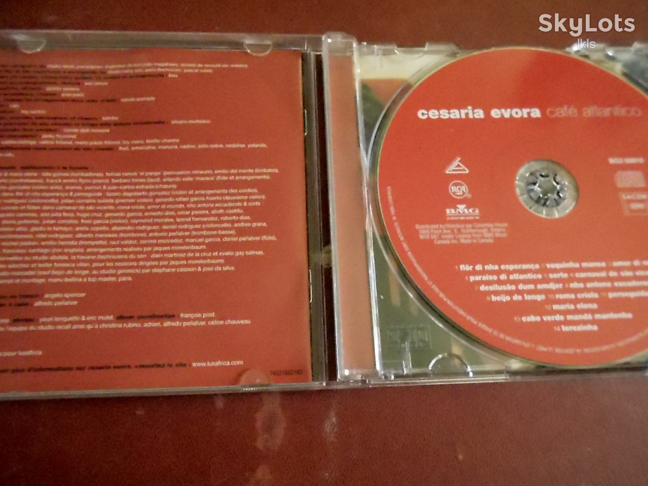 Cesaria  Evora Cafe Atlantico CD фирменный б/у - фото фото фото 2