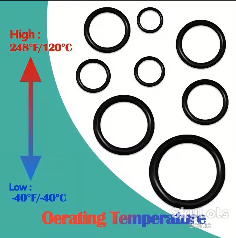 1020шт.Набір ущільнювальних кілець O-Rings 1020 штук - 20 розмірів NBR   (19965) - фото фото фото 2