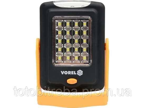 Ліхтарик підвісний світлодіод 20+3 LED 98X67X18мм VOREL-82730 - фото фото фото 2