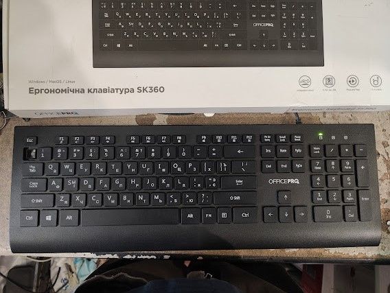 Брендовая клавиатура OfficePro SK360 USB № 25220507/1 - фото фото фото 1