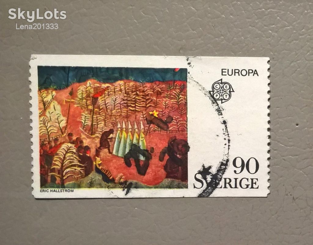 Швеция Искусство 1975 - фото фото фото 0