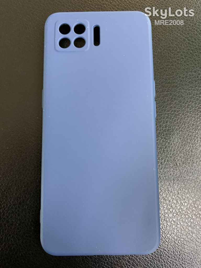 Чехол Silicone Cover для Oppo A73 blue - фото фото фото 1