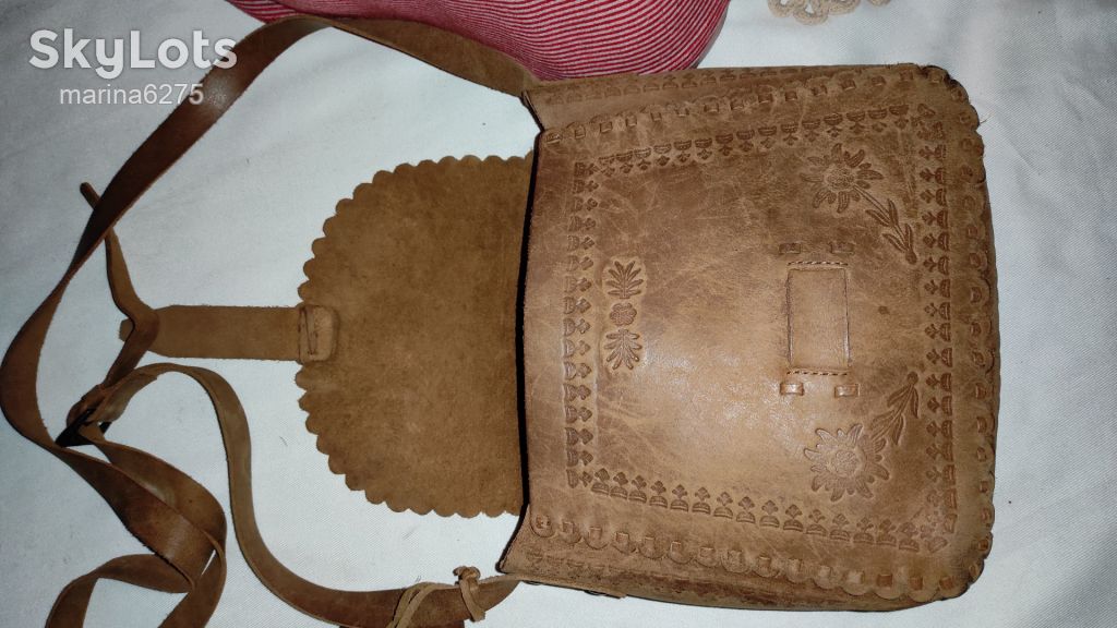 Accessorize~Сумка CROSSBODY 100% Buff leather - фото фото фото 10