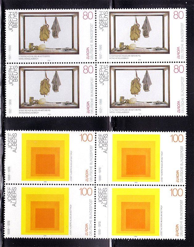 Германия   1993 г MNH - квартблоки - фото фото фото 0