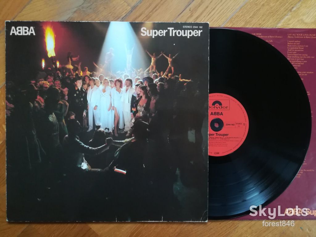 ABBA-Super trouper  (глянс. конв.)-Ex.+, Німеччина  (&amp;79) - фото фото фото 0