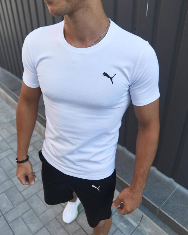 Футболка Puma белая 3XL - фото фото фото 3