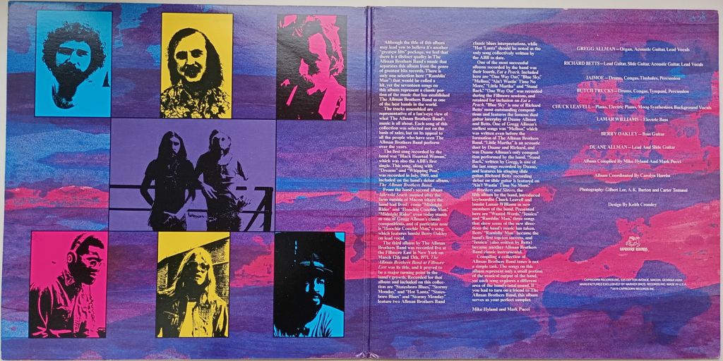 THE ALLMAN BROTHERS BAND The Road Goes On Forever 2LP EX- - фото фото фото 1