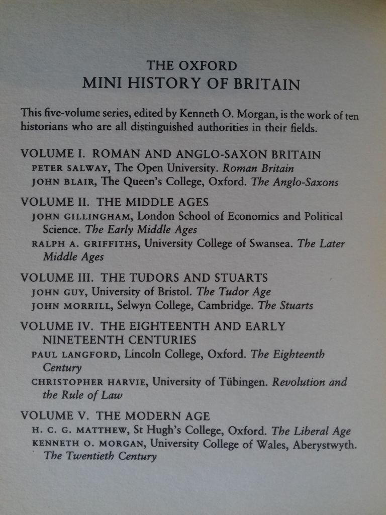 The Oxford Mini History of Britain. 4 vol. - фото фото фото 1