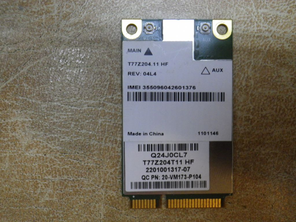 Б/У Wi-Fi карта на Fujitsu CELSIUS H710 - фото фото фото 0