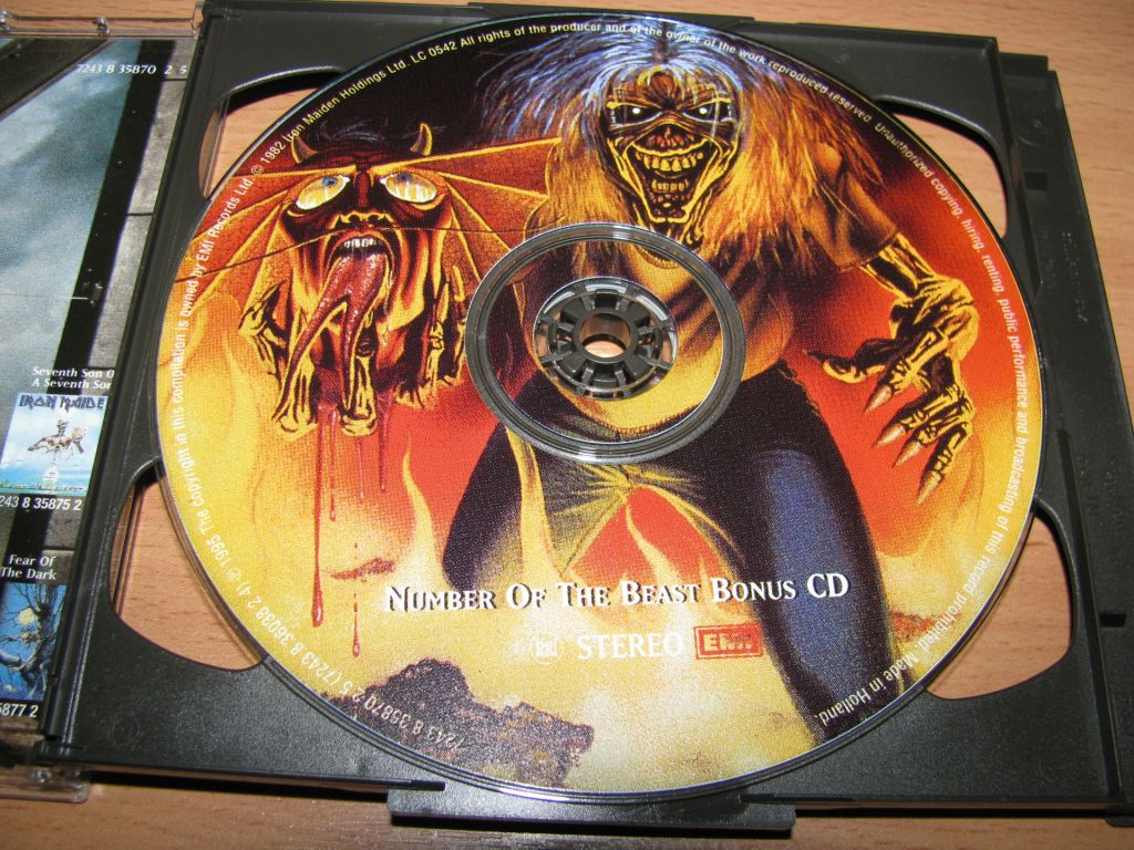 IRON MAIDEN - The Number Of The Beast       (1995 EMI 2CD SET) - фото фото фото 5