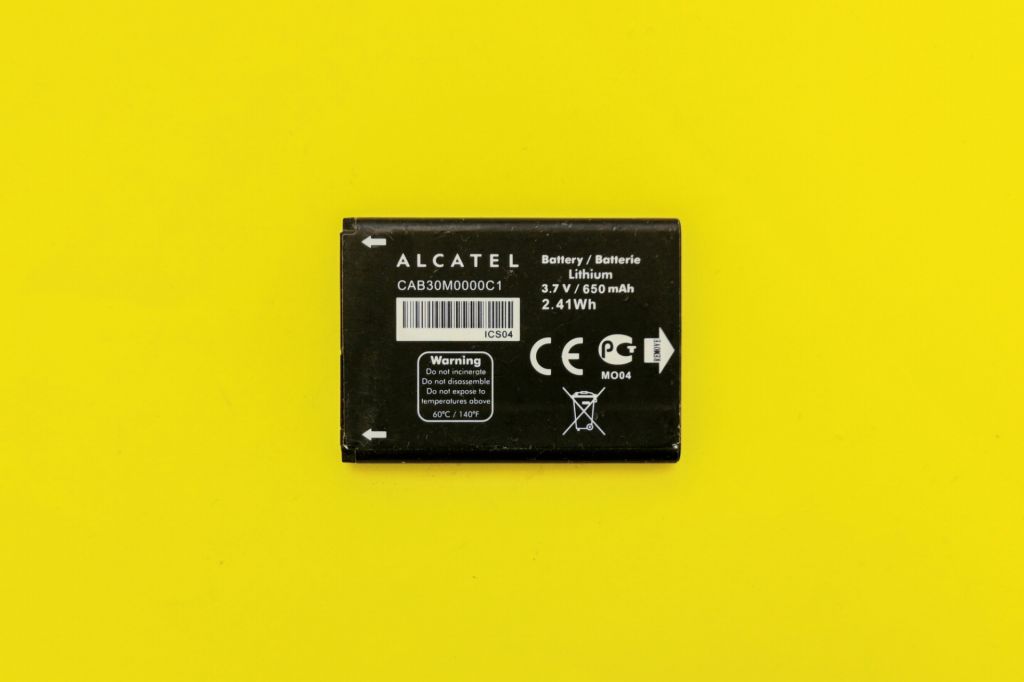 Аккумулятор Оригинал акб Alcatel OT 255    (CAB30M0000C1) 650mAh - фото фото фото 2