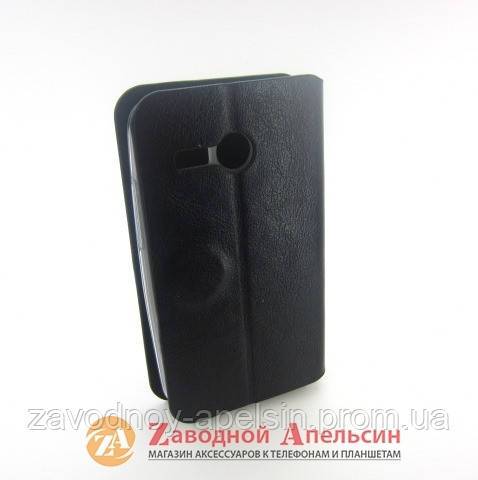 Чехол книжка Lenovo A316 Flip cover black - фото фото фото 1