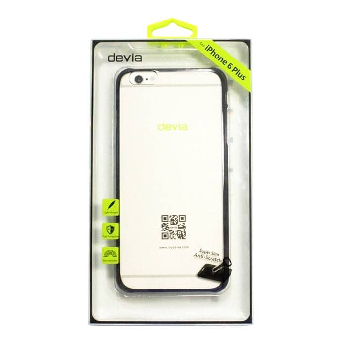 Чехол Devia для iPhone 6/6S Glimmer Gun Black - фото фото фото 3