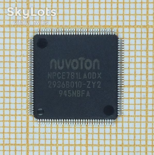 Микросхема мультиконтроллер nuvoton NPCE781LA0DX - фото фото фото 0