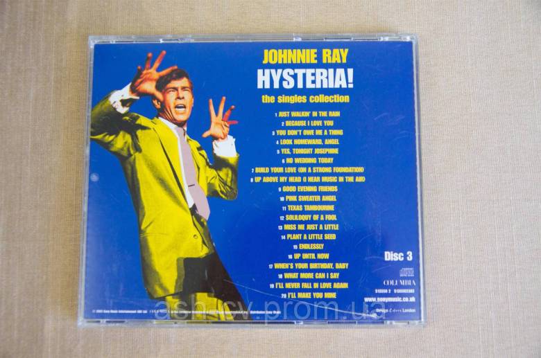 Музичний диск CD. JOHNNIE RAY d3 - фото фото фото 2