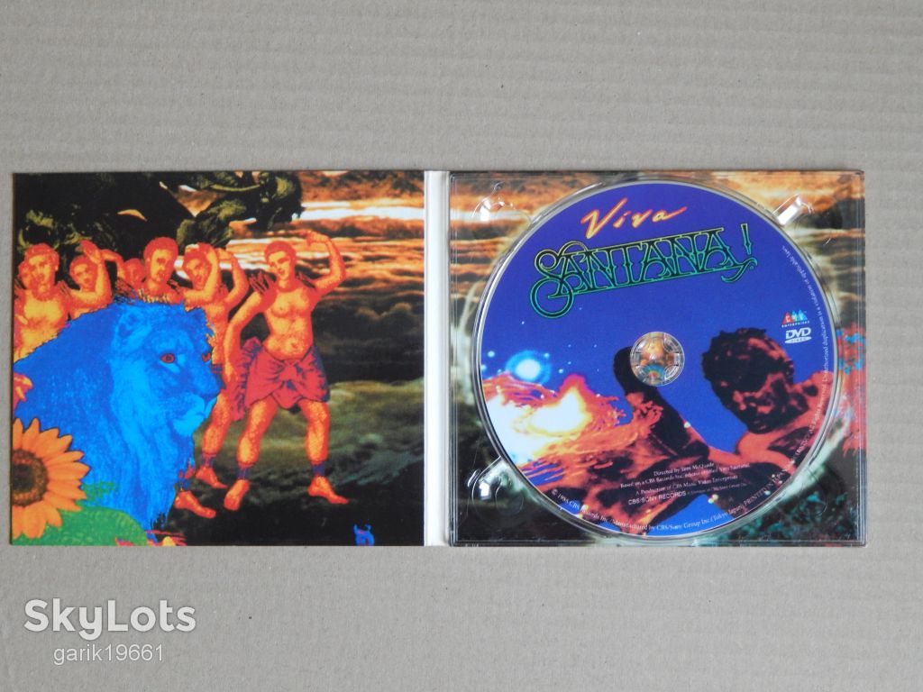 Santana ‎– Viva Santana ! ( DVD, Unofficial Release, Digipak) - фото фото фото 3