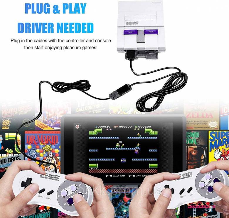 Кабель удлинитель SNES для контроллера Super Nintendo SNES - фото фото фото 5