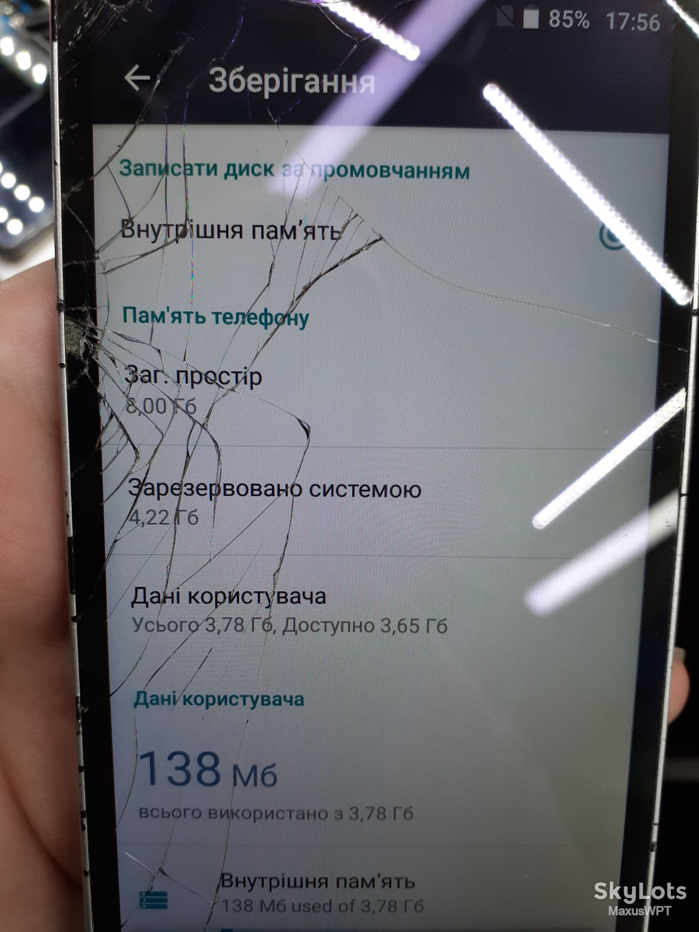 #148 Sklad ZTE blade a510 green - фото фото фото 2