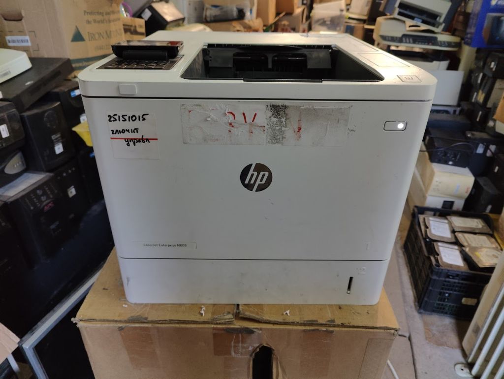 Лазерный принтер HP LaserJet Enterprise M609dn с картриджем № 25151015 - фото фото фото 0