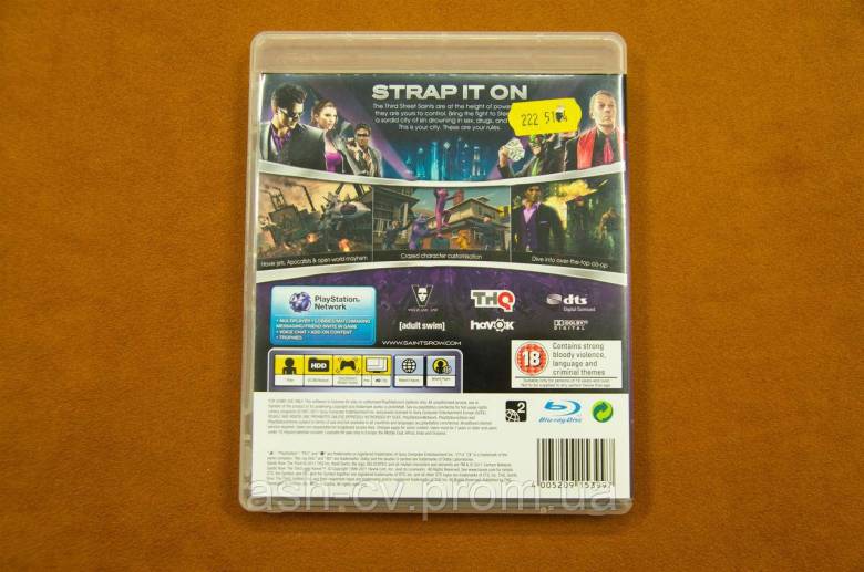 Диск Playstation 3 - Saints Row The Third - фото фото фото 2