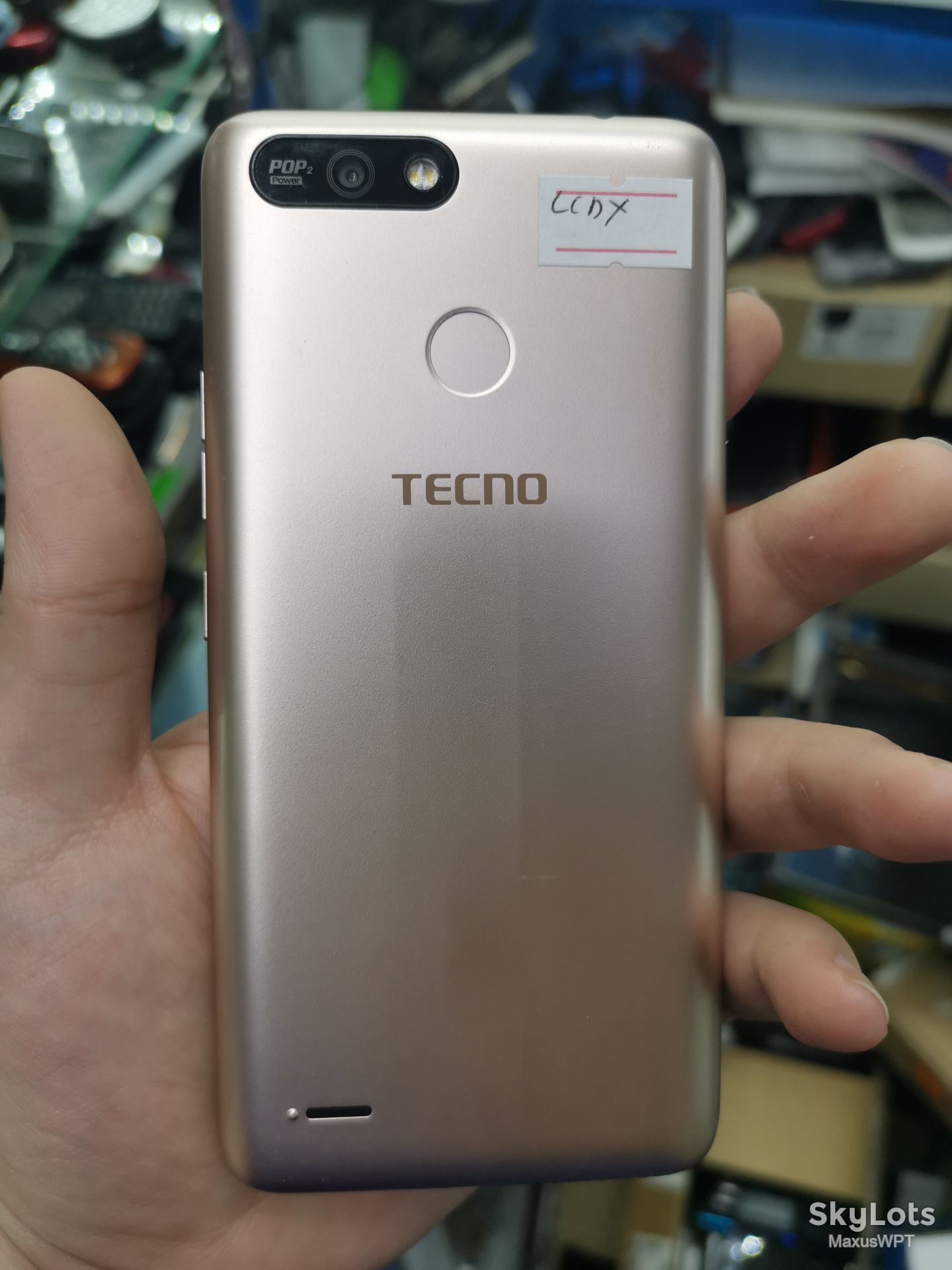 #104 Sklad Tecno POP2 Power B1P b1 p Gold - фото фото фото 1