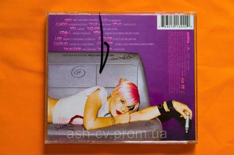 Музичний диск CD. Pink Missundaztood - фото фото фото 2