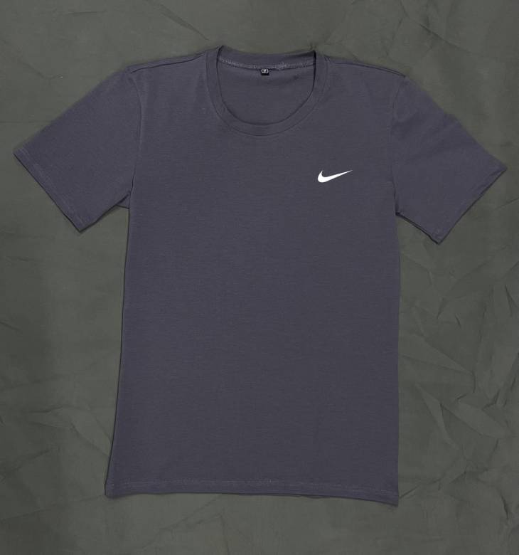 Футболка Nike темно-серая - фото фото фото 1
