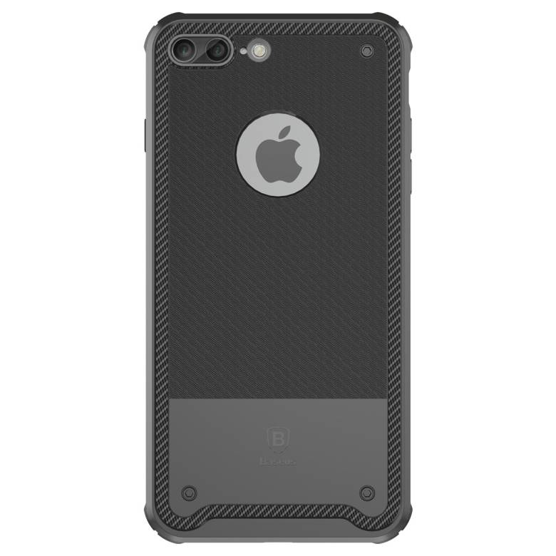 Чехол Baseus для iPhone 8 Plus/7 Plus Shield Black (ARAPIPH7P-TS01) - фото фото фото 0