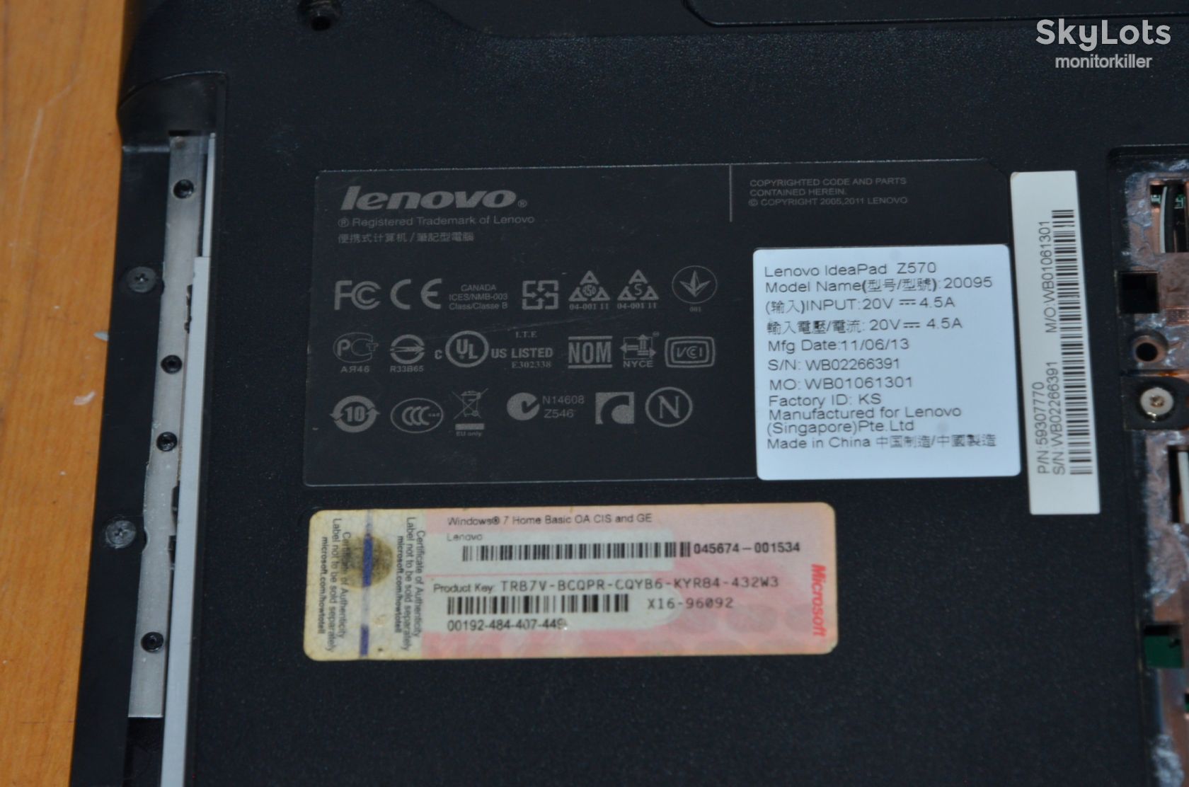 Ноутбук Lenovo IdeaPad Z570! - фото фото фото 3
