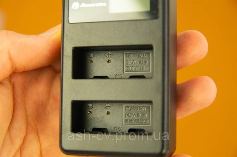 Зарядний пристрій, для, акумулятора, Panasonic, DL-BLG10, DMW-BLE9, BLE9 - фото фото фото 2