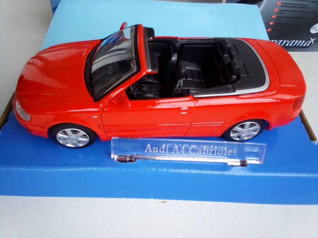 Audi A4 Cabriolet by Cararama 1:43 - фото фото фото 0